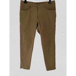Lululemon ABC Classic-Fit 5 Pocket Pant Warpstreme Beige Size 32/29